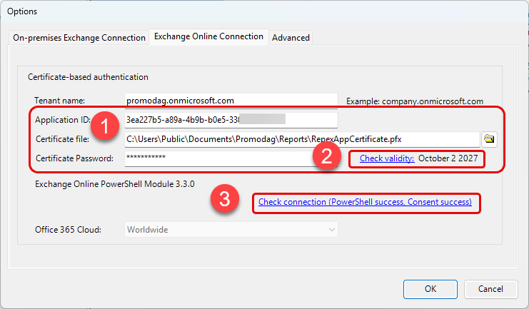 Verify Certificate Validity in StoreLog