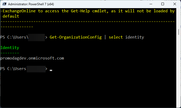 Determine Office 365 Tenant Name from PowerShell