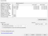 Import Exchange IIS Data