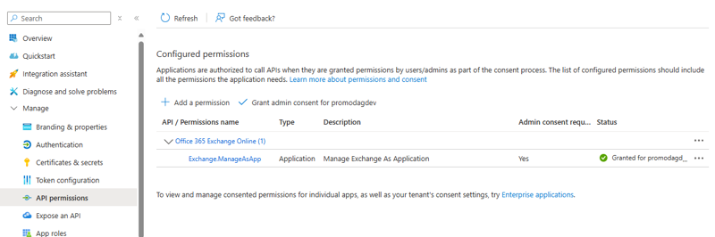 Review Permissions in Entra ID